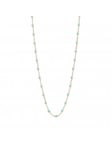 Collier Classique Gigi, 42 cm, Or Rose, Jade la chaussure