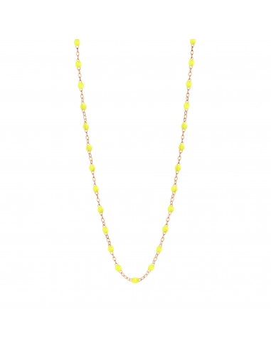 Collier Classique Gigi, 42 cm, Or Rose, Mimosa une grave pollution 