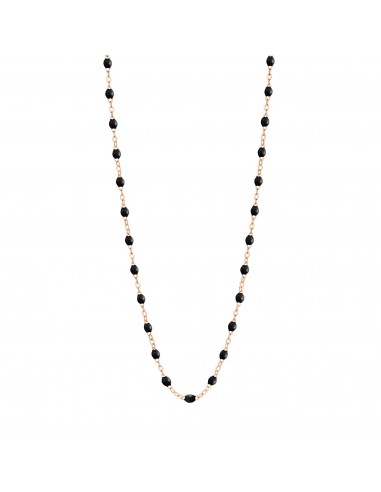 Collier Classique Gigi, 42 cm, Or Rose, Noir vente chaude votre 