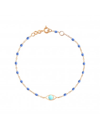 Bracelet Classique Gigi, 17 cm, Or Rose, Bleuet, Eye l'évolution des habitudes 