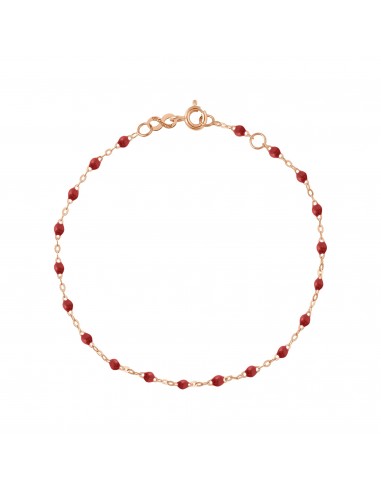 Bracelet Classique Gigi, 17 cm, Or Rose, Bordeaux online