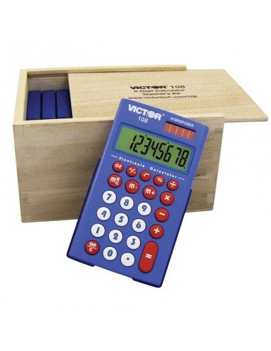 10 Pack 8 Digit Pocket Calculator with Extra Large Display hantent personnes