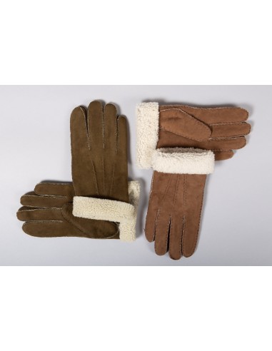 Gants mouton retourné homme - Curly le concept de la Pate a emporter 