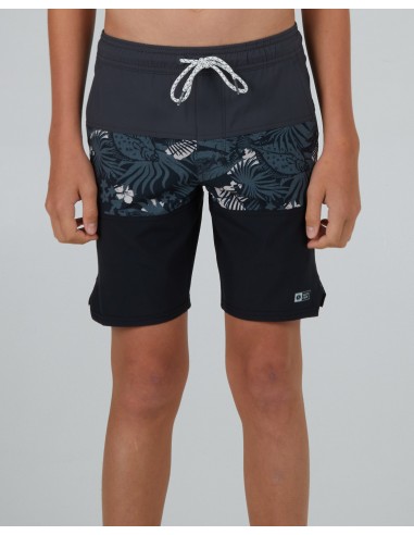 Beacons 2 Boys Elastic Boardshort - Charcoal hantent personnes