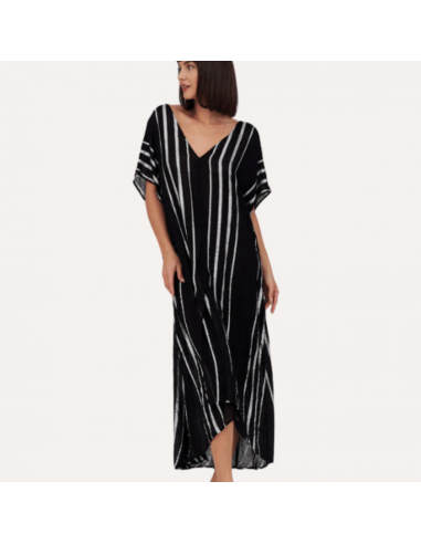 METALLIC STRIPED KAFTAN- Pitusa Vous souhaitez 