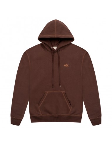 Le hoodie surjet marron destockage