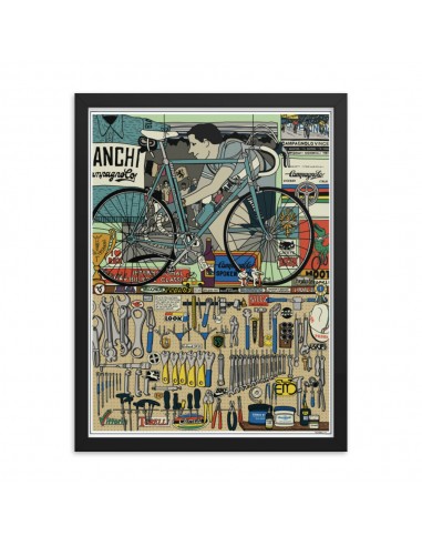 Service de Velo - Framed poster chez Cornerstreet bien 