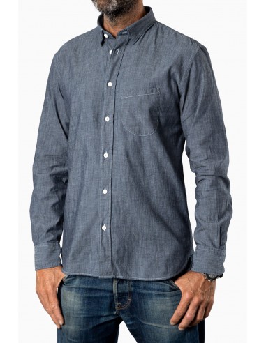 Worker-shirt Reg. LS Chambray pas chere